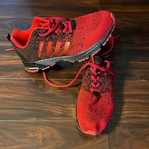 Off-Brand Men’s Red & Black Running Shoes (Size 44 EU or Size 11 US)